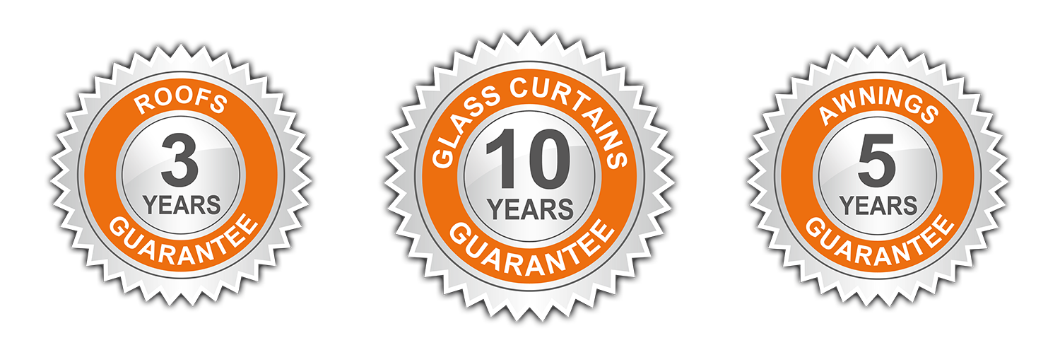 10 Years Guarantee Glass Curtains Malaga Costa del Sol